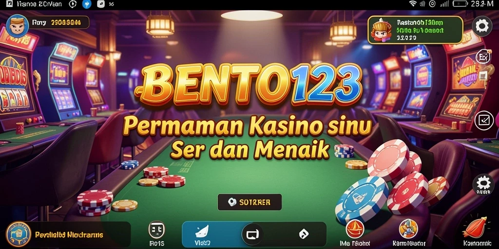 Tampilan menarik dari gameplay Kasino BENTO123 yang menghibur.