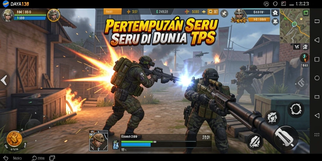 Gameplay intens DAYA138 dengan aksi tembak-menembak yang menegangkan.