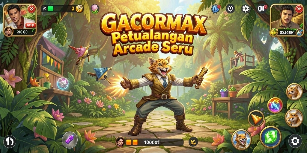 Tampilan gameplay seru dari GACORMAX yang menantang.