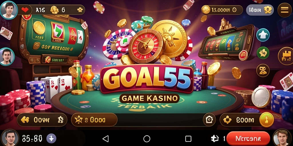 Tampilan gameplay GOAL55 yang menarik dan interaktif.