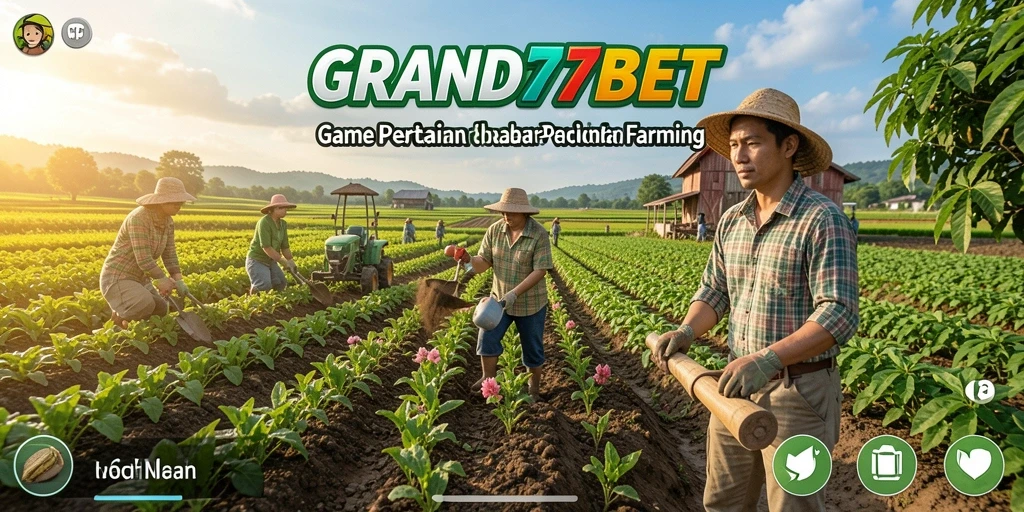 Gameplay <strong>GRAND77BET</strong> yang menarik dalam dunia pertanian.