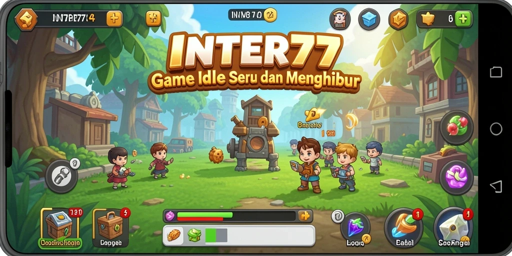 Tampilan gameplay INTER77 yang memukau dan interaktif.