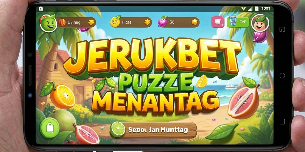 Tampilan gameplay seru dalam JERUKBET yang menantang.