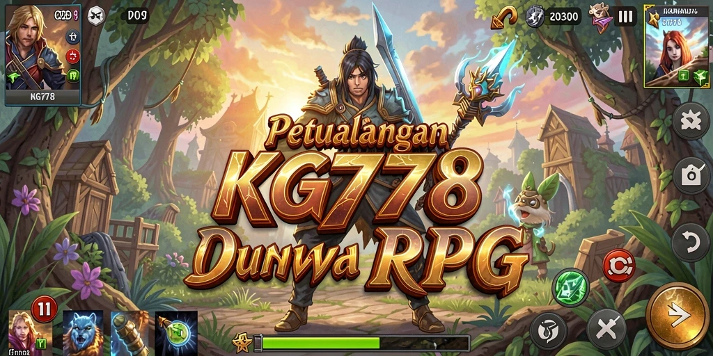 Gameplay RPG seru dengan pertempuran yang dinamis dan petualangan menarik.