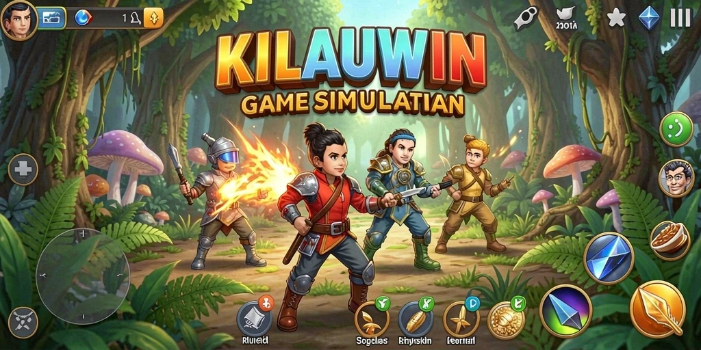 Tampilan gameplay KILAUWIN yang menarik dalam dunia Simulation.