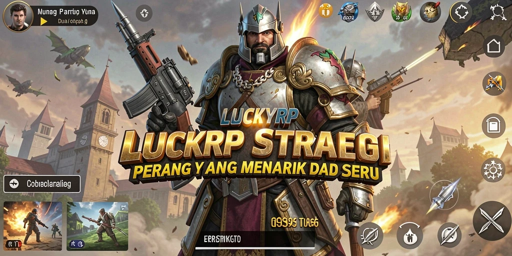 Tampilan gameplay LUCKYRP yang seru dan strategis.