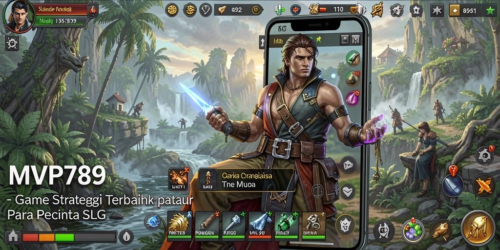 Tampilan gameplay menarik dari MVP789 yang menunjukkan serangan strategis.