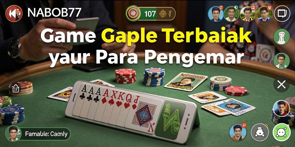 Gameplay NABOB77 yang seru dan menarik dalam permainan Gaple.