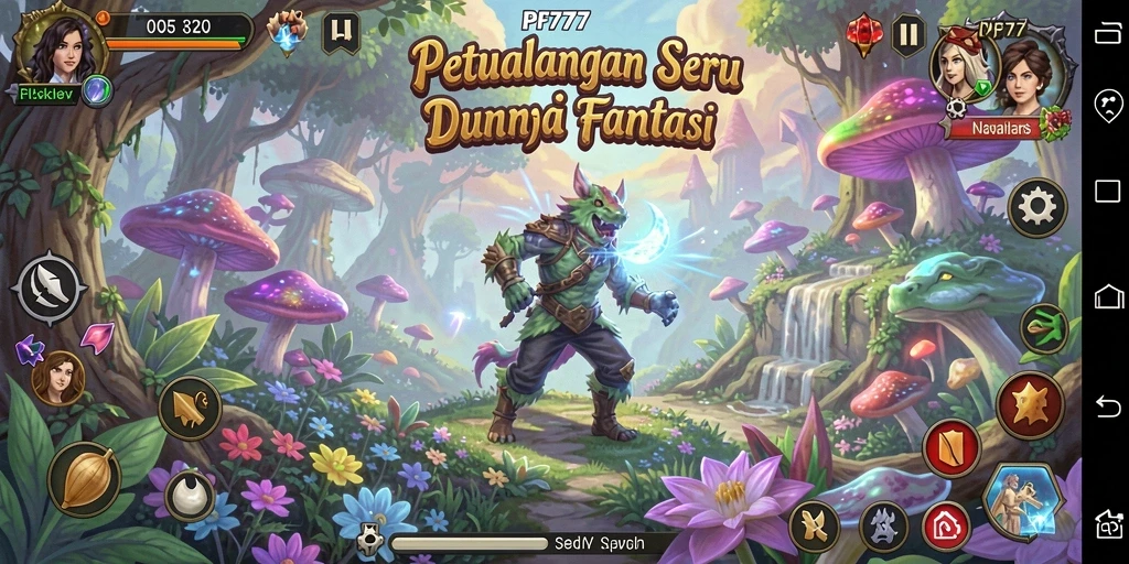 Tampilan gameplay PF777 yang menarik dan penuh petualangan.