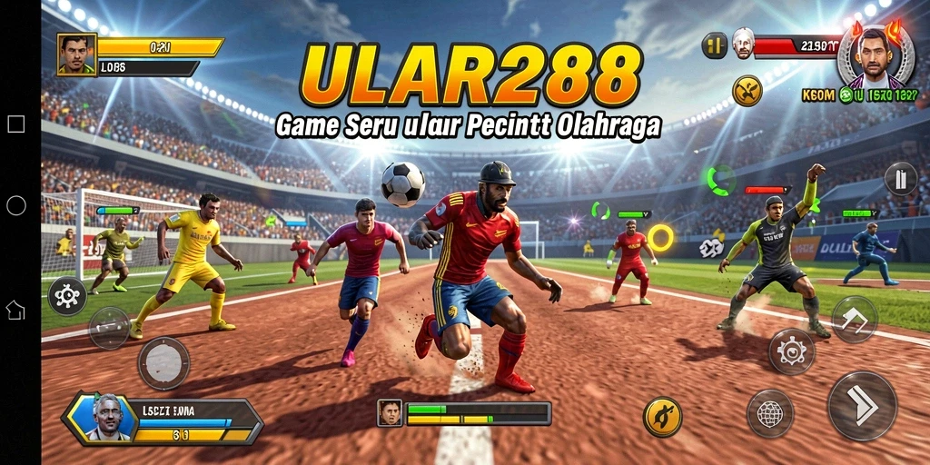 Tampilan gameplay aktif yang menarik dalam ULAR288.