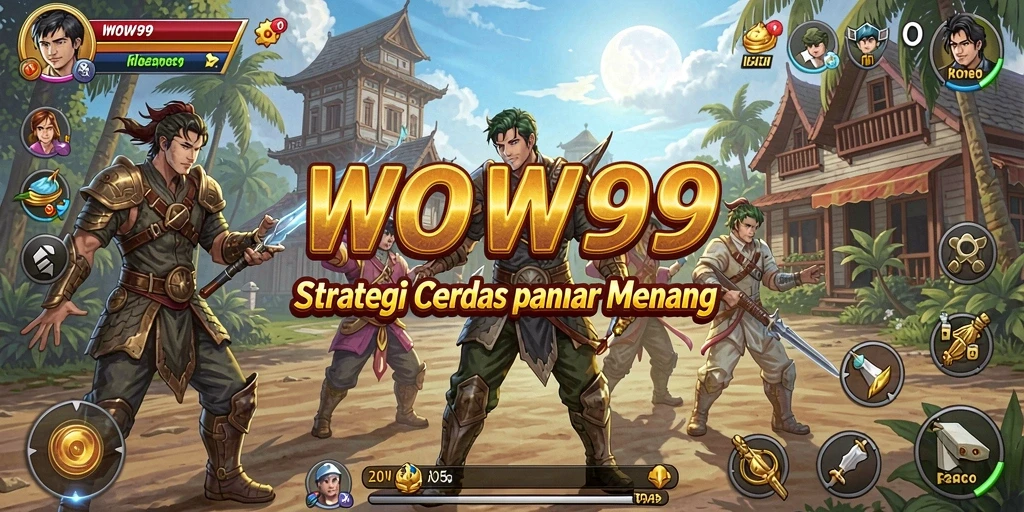 Tampilan antarmuka permainan strategi WOW99 yang menakjubkan.